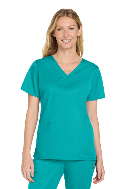 Women's WorkFlex Mock Wrap Top