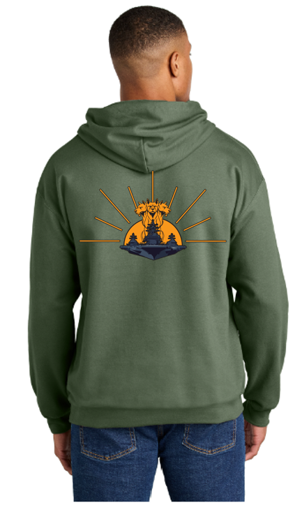 Gildan Soft style Pullover Hooded Sweatshirt