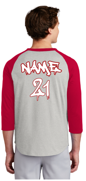 Customizable Adult and Youth Sport-Tek 100% Cotton Raglan T-Shirt