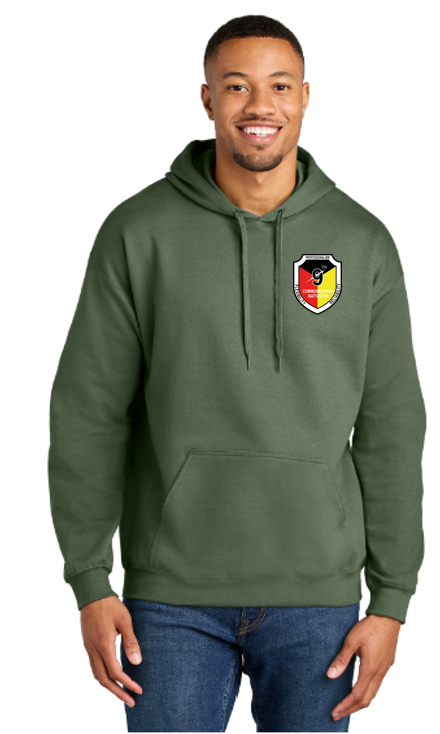 Service Company 9th Comm Gildan Soft style Pullover Hooded Sweatshirt