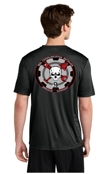 Service Company 9th Comm Sport Tex Short Sleeve Shirt
