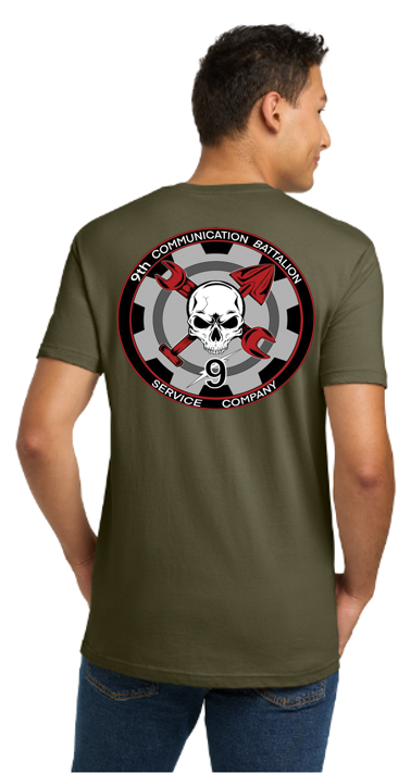 Service Company 9th Comm Next Level Short Sleeve Shirt