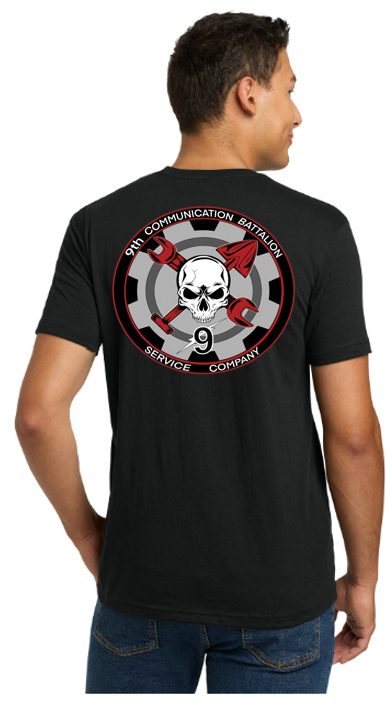Service Company 9th Comm Next Level Short Sleeve Shirt