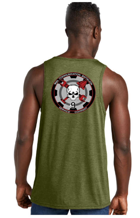 Service Company 9th Comm Allmade Tri-Blend Tank Top