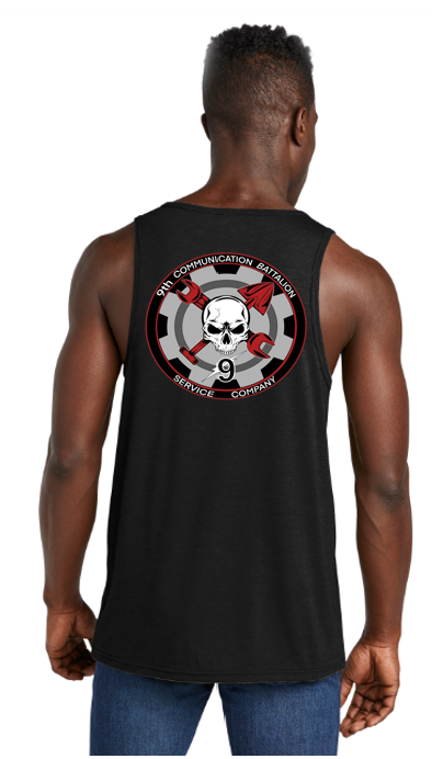 Service Company 9th Comm Allmade Tri-Blend Tank Top