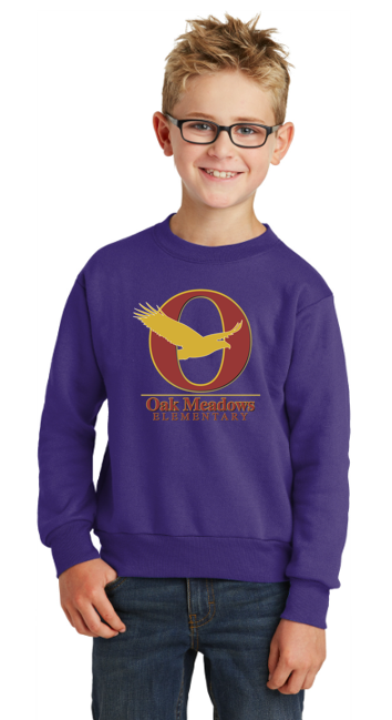 OME Youth Heavy Blend Crewneck Sweatshirt