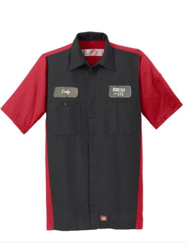Inland Jeep Short Sleeve Ripstop Crew Shirt
