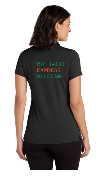 Fish Tacos Women's UV Polo's