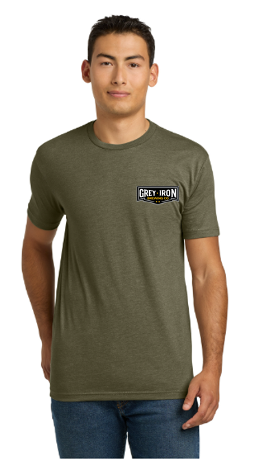 Grey Iron Brewing Co American Flag Next Level Shirt
