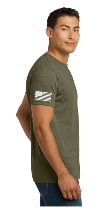Grey Iron Brewing Co American Flag Next Level Shirt