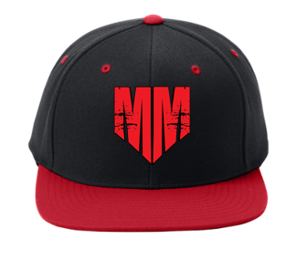 Flat Bill Snap Back Cap