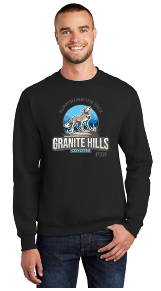 Coyotes V3 Adult Heavy Blend Crewneck Sweatshirt