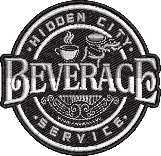 Hidden Beverage Embroidery under 4"