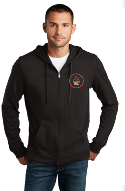 District Lightweight Jersey Full-Zip Hoodie