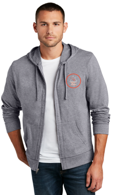 District Lightweight Jersey Full-Zip Hoodie