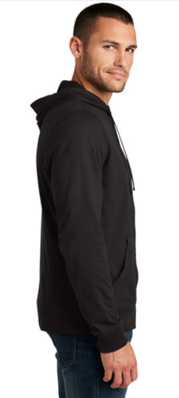 District Lightweight Jersey Full-Zip Hoodie