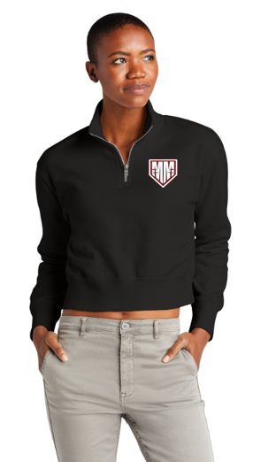 1/2-Zip Cropped Fleece Women's