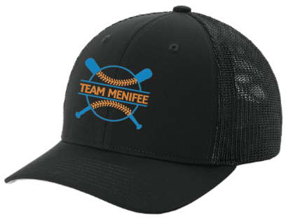Menifee Night Mesh Back Cap (Embroidered)