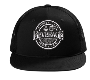 Hidden Beverage Trucker Flat Bill Hat