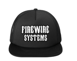 FireWire Flat Bill Snapback Trucker Cap
