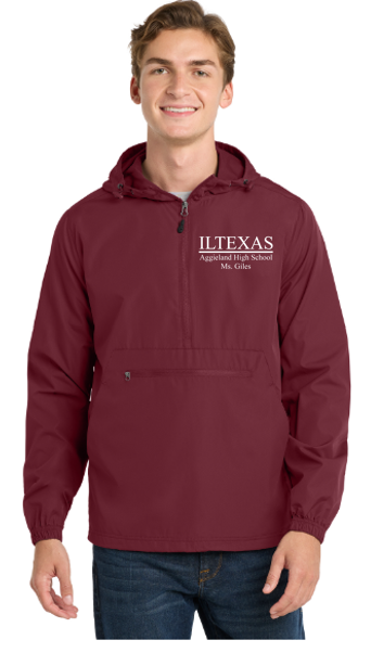 ILTEXAS Packable Anorak