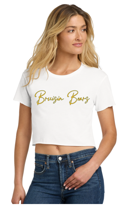Bruisin Bears Women’s Festival Cali Crop Tee