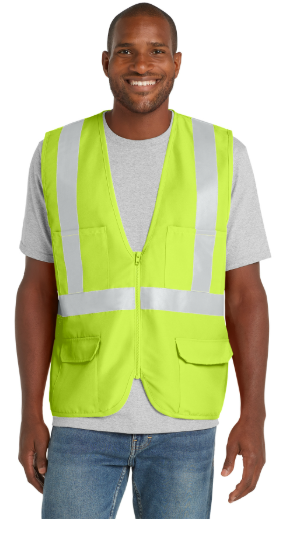 Fire Wire Vest ANSI 107 Class 2 Mesh Back Safety Vest