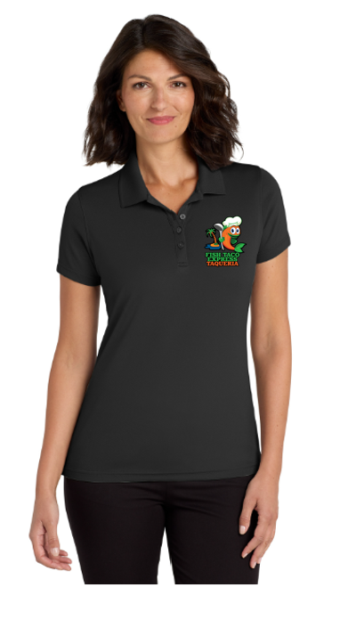 Fish Tacos Women's UV Polo's