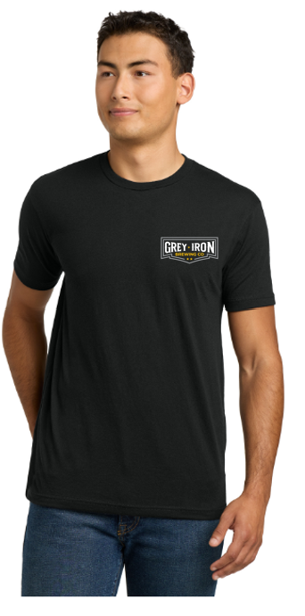 Grey Iron Brewing Co American Flag Next Level Shirt