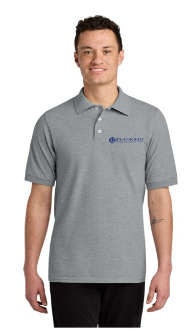 Pipe it Right Cotton Pique Polo