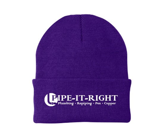 Pipe it Right Knit Cap