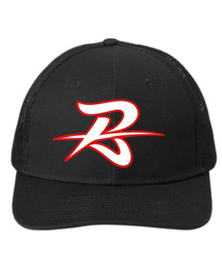 Ronin Snap Back Trucker Cap Black