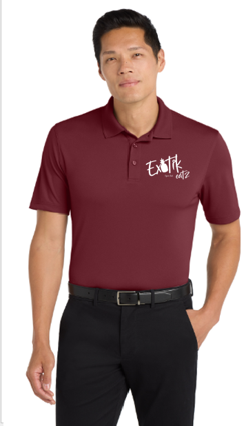 Exotik Eatz UV Micro Mesh Polo
