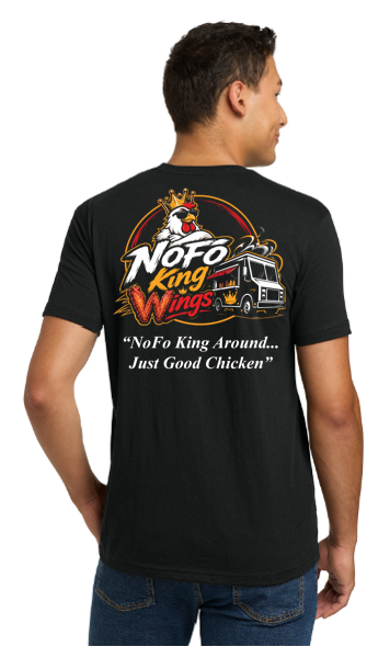 NOFO King Wings With Words T-Shirts
