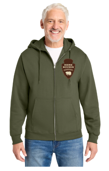 HBE Fleece Full-Zip Hooded Sweatshirt