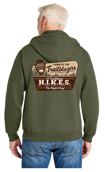 HBE Fleece Full-Zip Hooded Sweatshirt