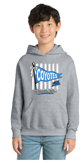 Coyotes V2 Youth Pullover Hooded Sweatshirt