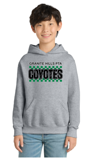 Coyotes V4 Youth Pullover Hooded Sweatshirt