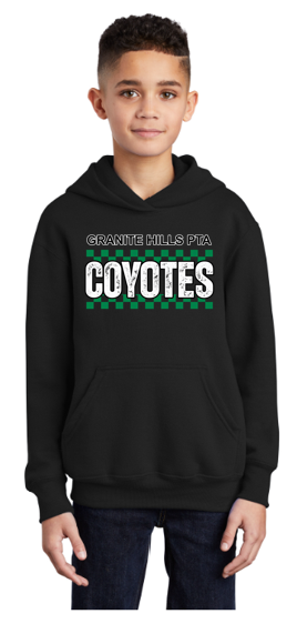 Coyotes V4 Youth Pullover Hooded Sweatshirt