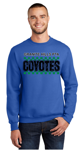 Coyotes Adult Heavy Blend Crewneck Sweatshirt
