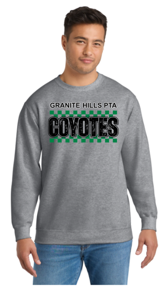 Coyotes Adult Heavy Blend Crewneck Sweatshirt