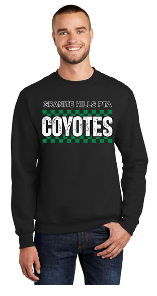 Coyotes Adult Heavy Blend Crewneck Sweatshirt