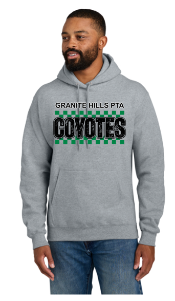 Coyotes V4 Adult Pullover Hooded Sweatshirt