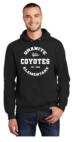 Coyotes V3 Adult Pullover Hooded Sweatshirt