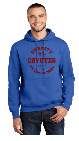 Coyotes V3 Adult Pullover Hooded Sweatshirt