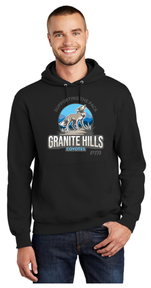 Coyotes V2 Adult Pullover Hooded Sweatshirt