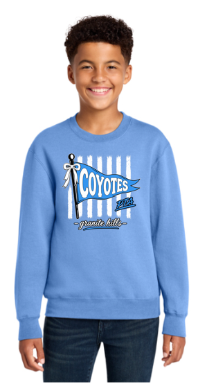 Coyotes Youth Heavy Blend Crewneck Sweatshirt