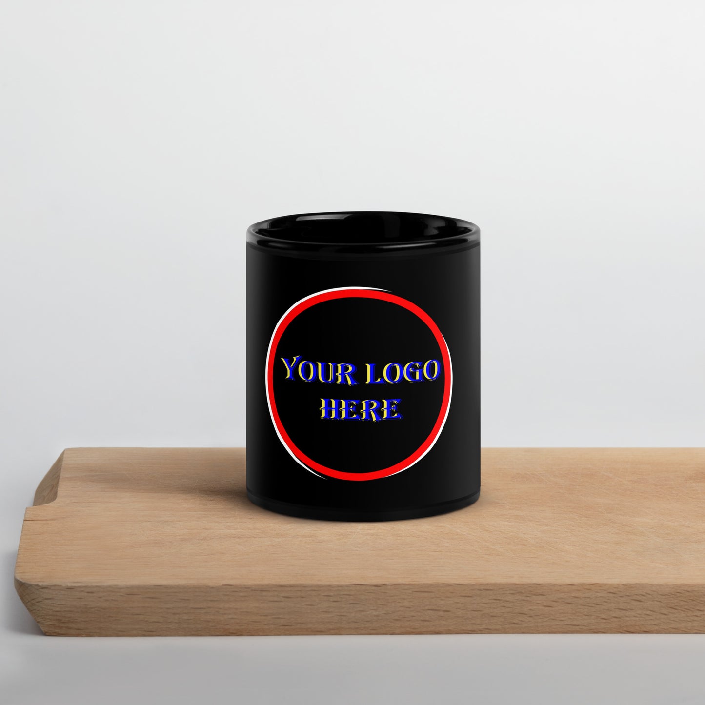 Custom Black Glossy Mug