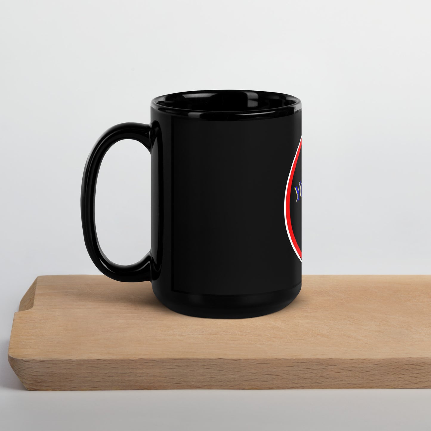 Custom Black Glossy Mug