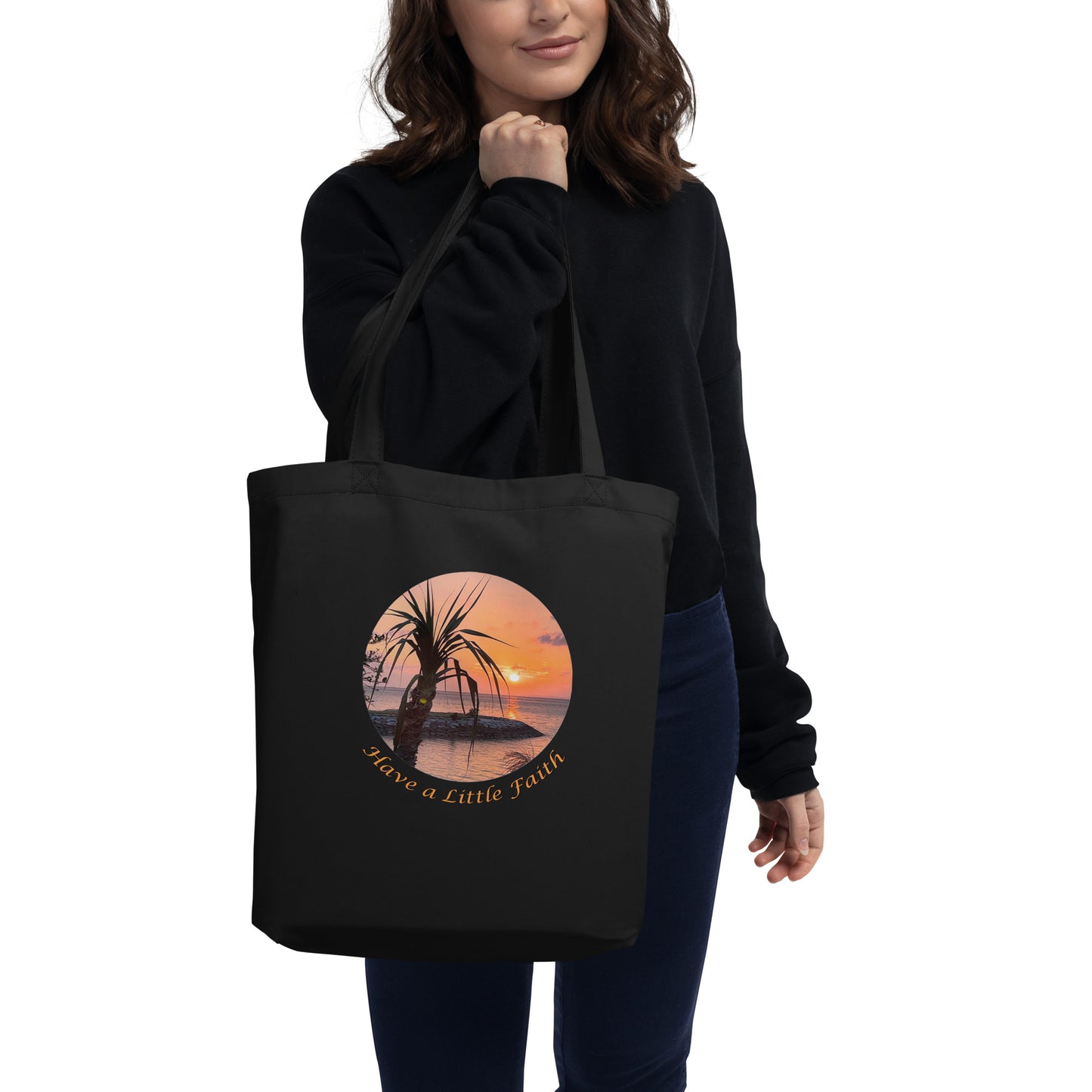 Have a little faith tote bag